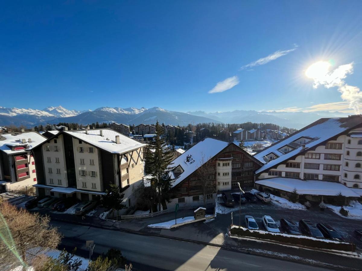 L'Eperon Center Crans Wonderful View Apartment ภายนอก รูปภาพ