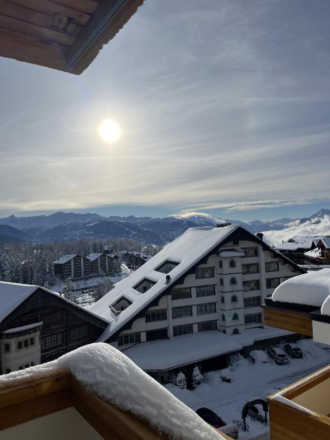 L'Eperon Center Crans Wonderful View Apartment ภายนอก รูปภาพ