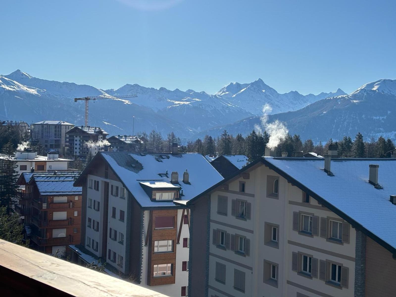 L'Eperon Center Crans Wonderful View Apartment ภายนอก รูปภาพ