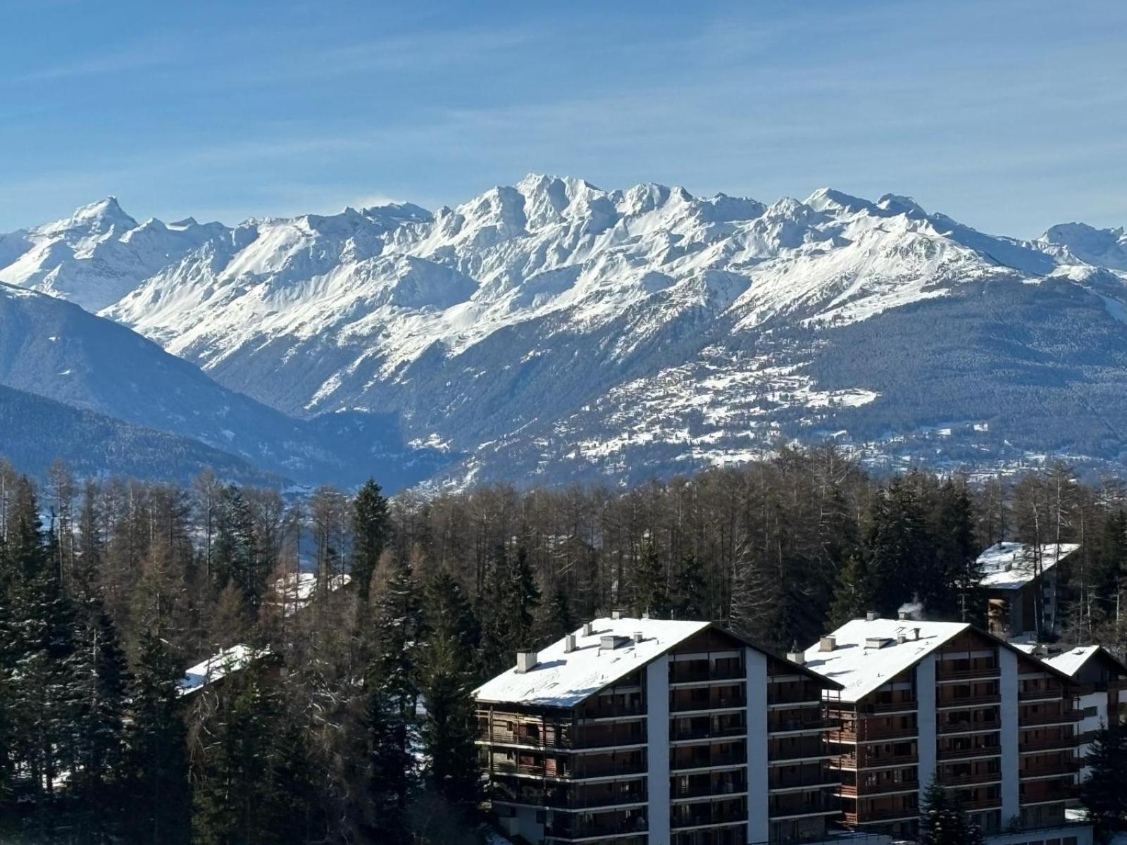 L'Eperon Center Crans Wonderful View Apartment ภายนอก รูปภาพ