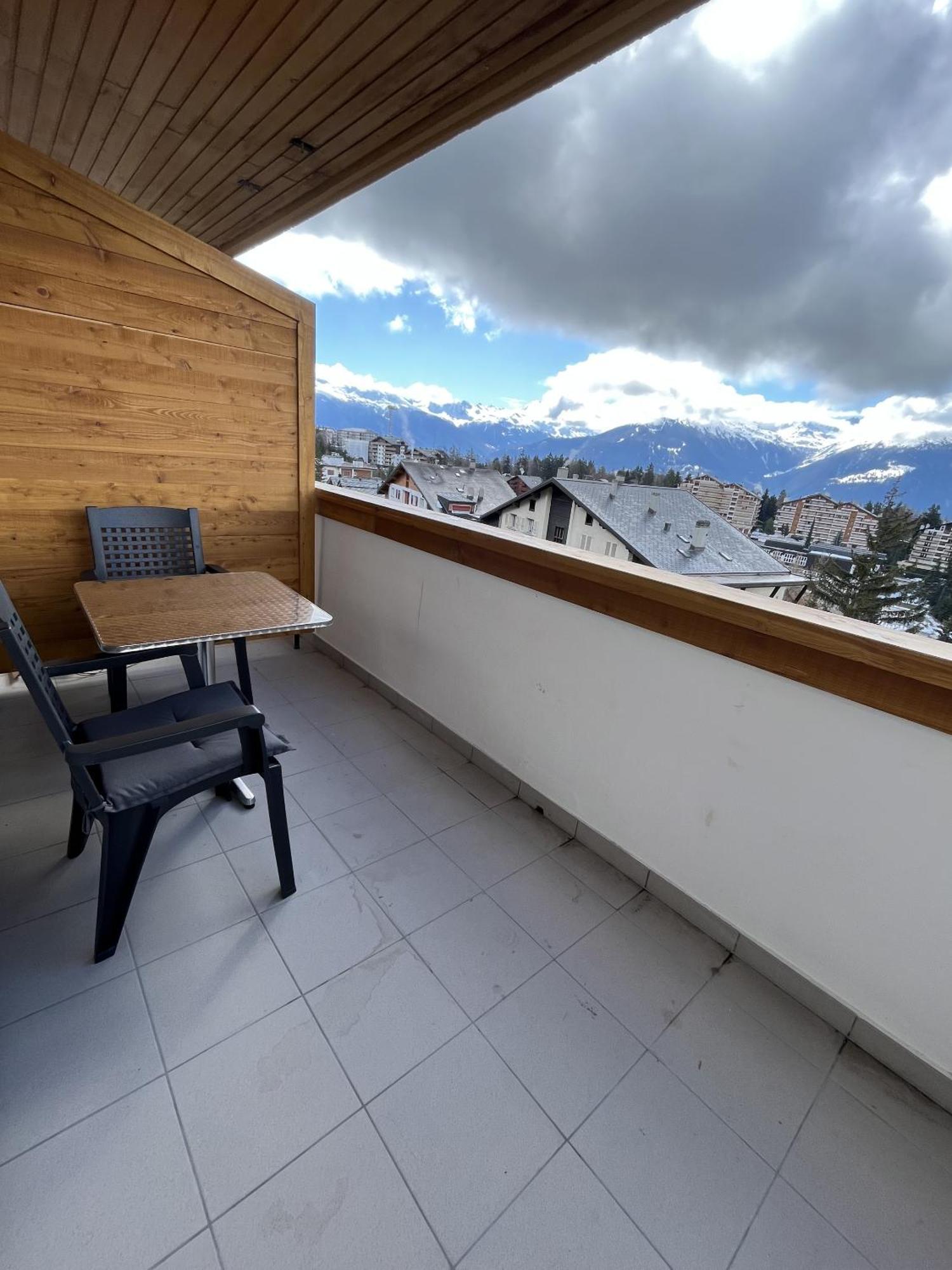 L'Eperon Center Crans Wonderful View Apartment ภายนอก รูปภาพ