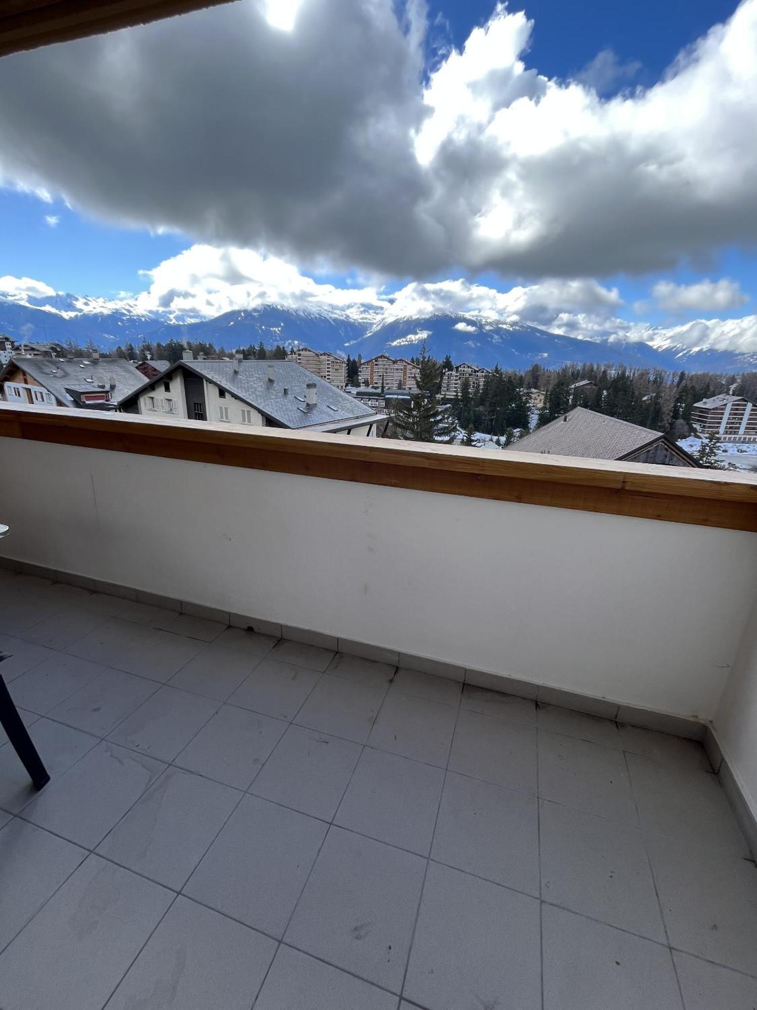 L'Eperon Center Crans Wonderful View Apartment ภายนอก รูปภาพ
