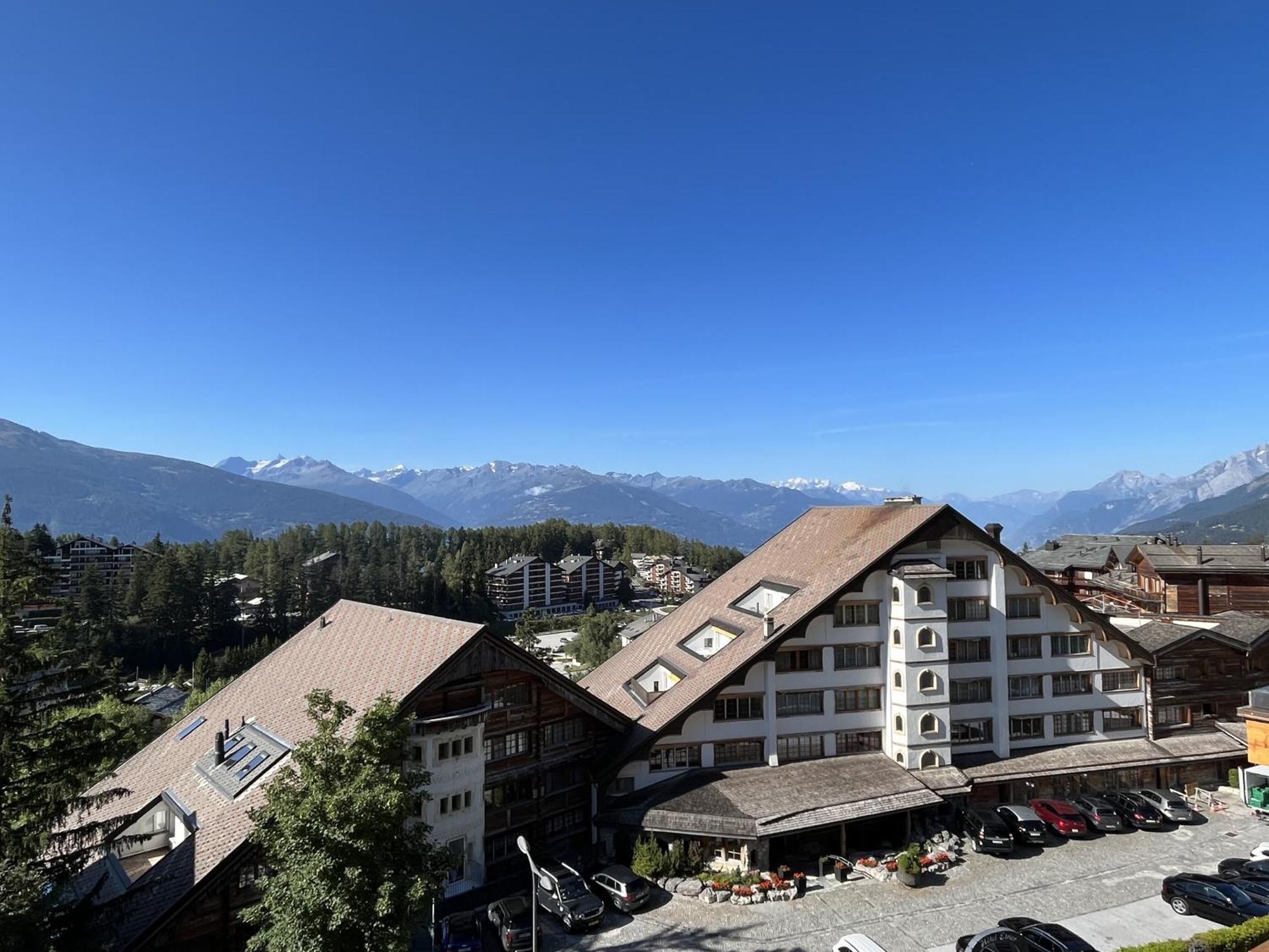 L'Eperon Center Crans Wonderful View Apartment ภายนอก รูปภาพ