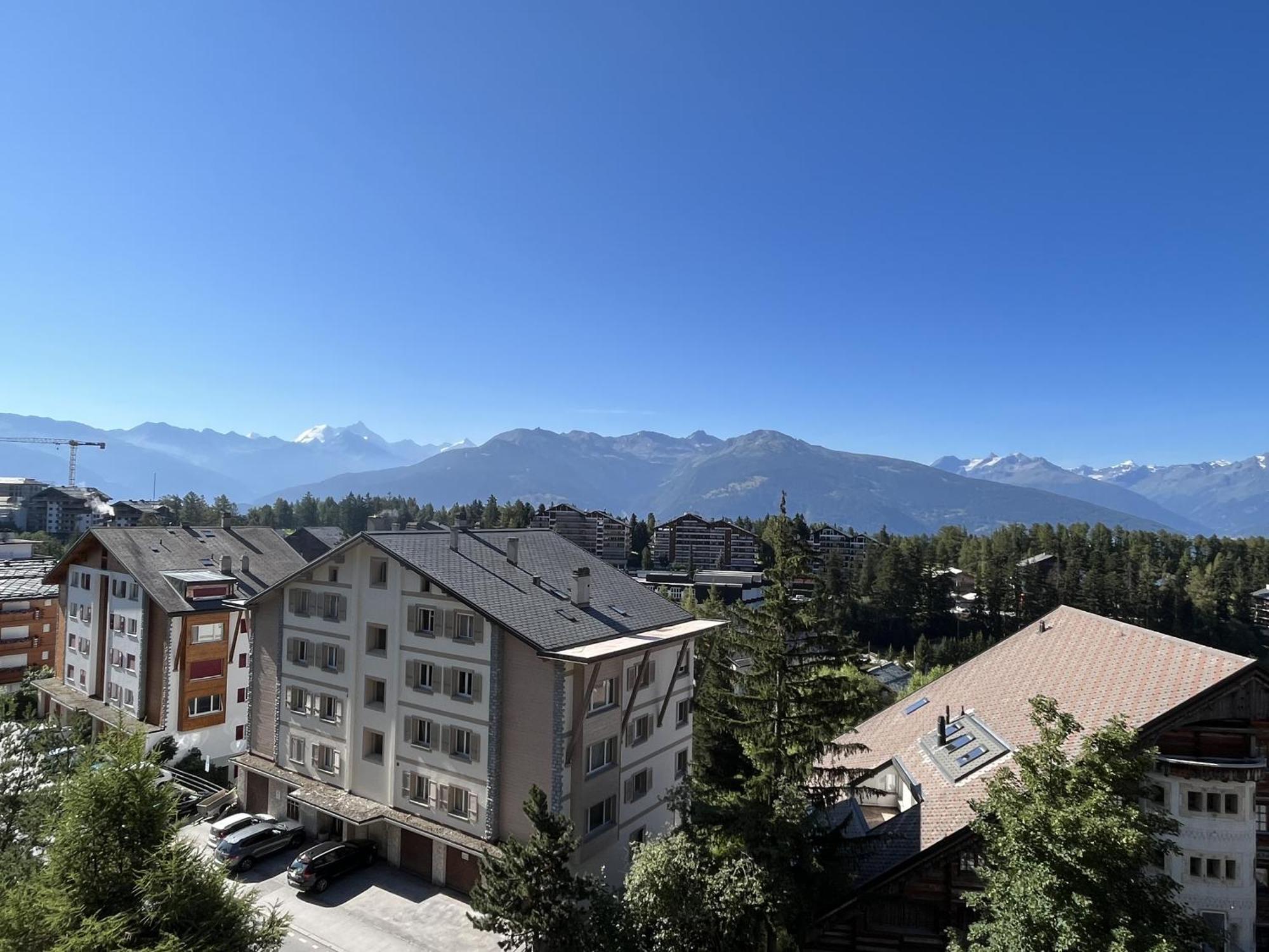 L'Eperon Center Crans Wonderful View Apartment ภายนอก รูปภาพ