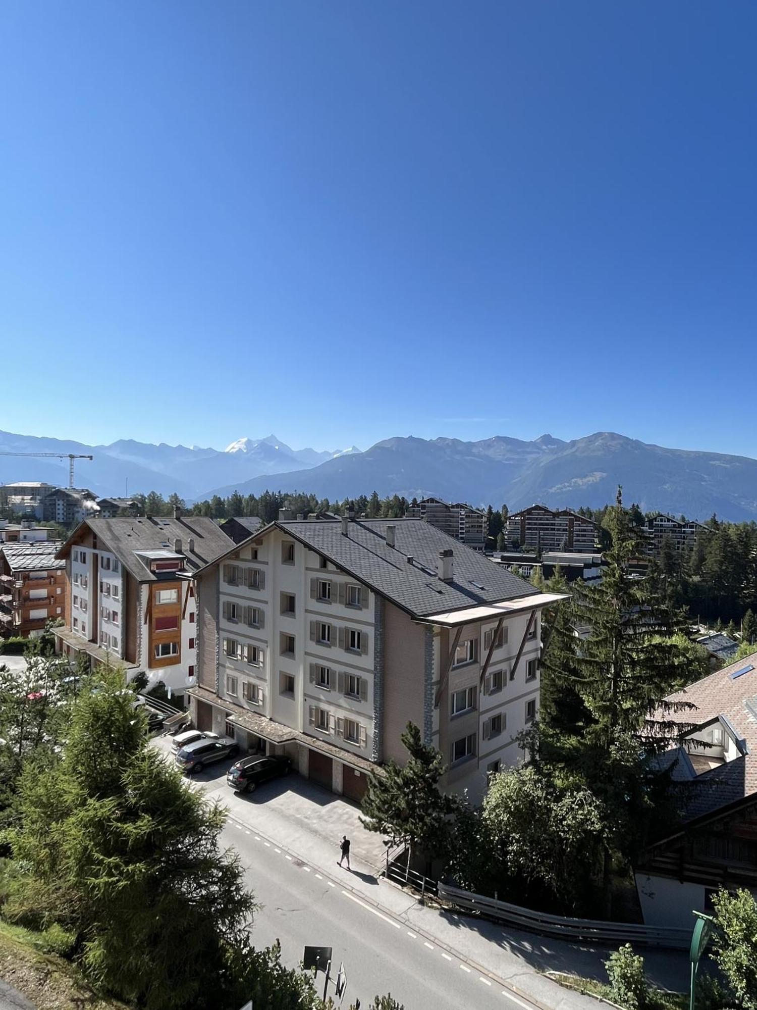 L'Eperon Center Crans Wonderful View Apartment ภายนอก รูปภาพ
