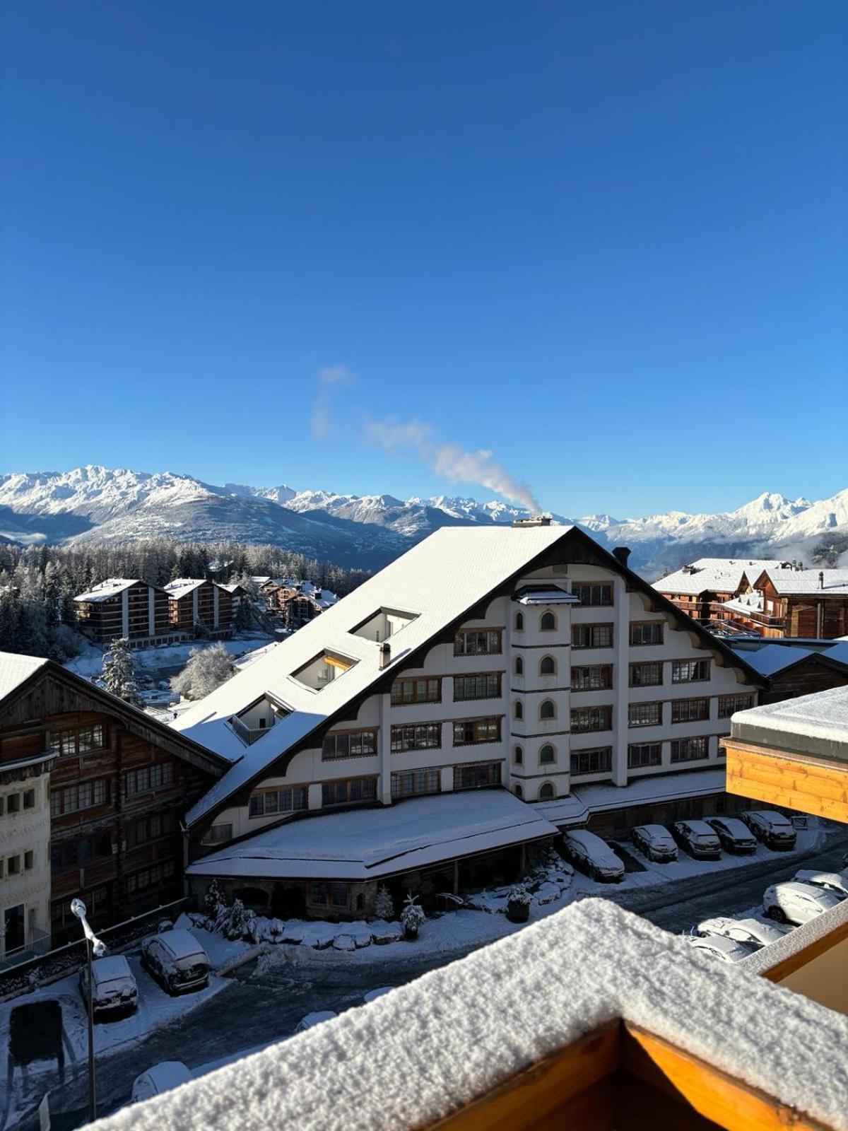 L'Eperon Center Crans Wonderful View Apartment ภายนอก รูปภาพ
