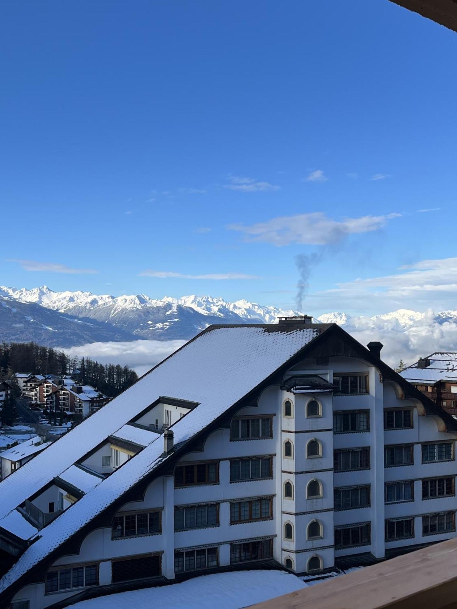 L'Eperon Center Crans Wonderful View Apartment ภายนอก รูปภาพ