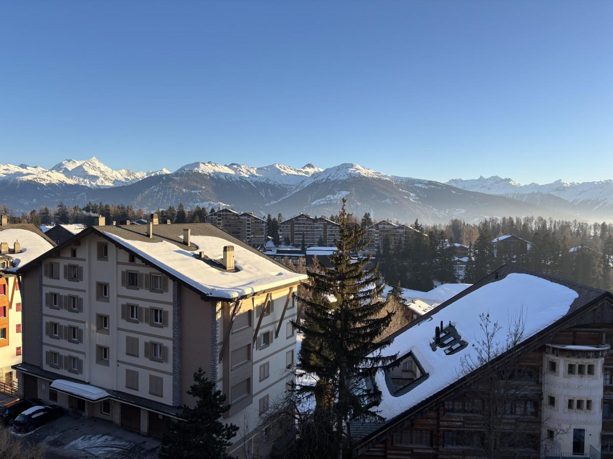 L'Eperon Center Crans Wonderful View Apartment ภายนอก รูปภาพ