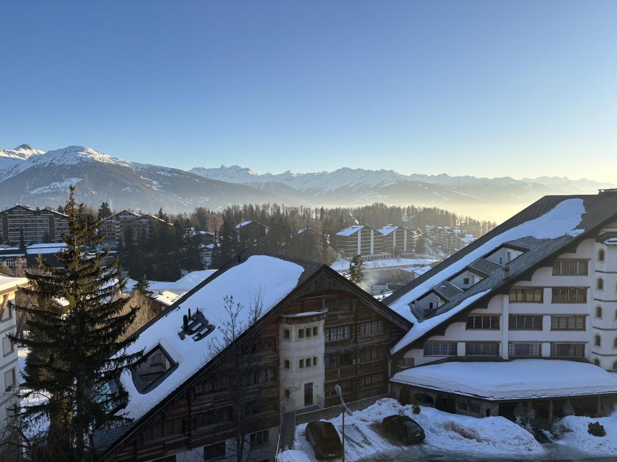 L'Eperon Center Crans Wonderful View Apartment ภายนอก รูปภาพ